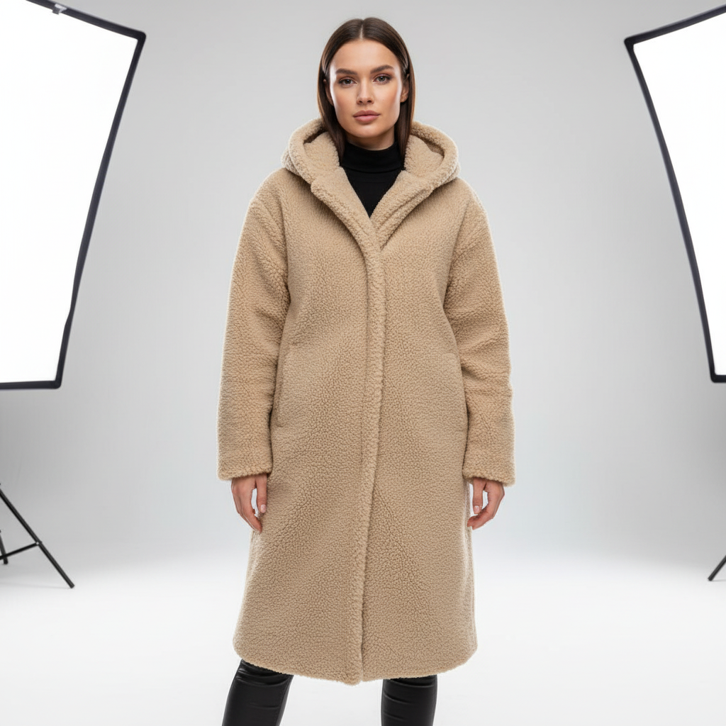 Herbst-Mantel Damen Warm Bequem