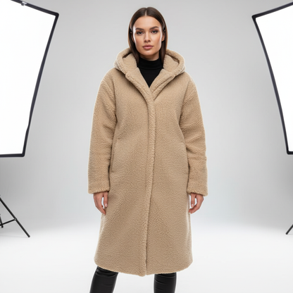 Herbst-Mantel Damen Warm Bequem