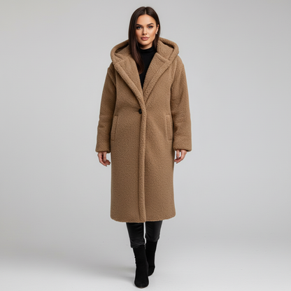 Herbst-Mantel Damen Warm Bequem