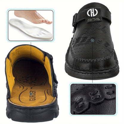 GentleStep™ – Herren Leder Sandalen mit Komfort Fußbett