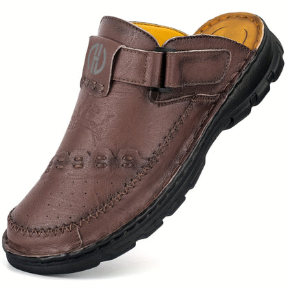 GentleStep™ – Herren Leder Sandalen mit Komfort Fußbett