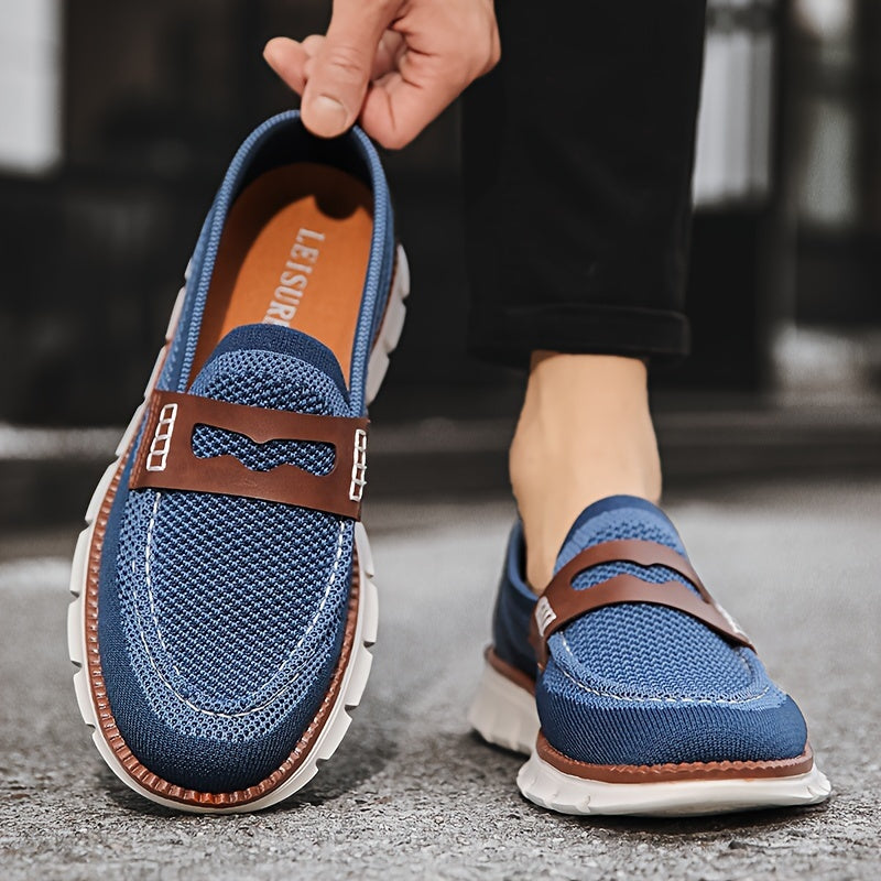 GentleWalk™ – Atmungsaktive Slip-On Loafer für Herren