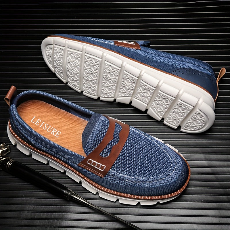 GentleWalk™ – Atmungsaktive Slip-On Loafer für Herren