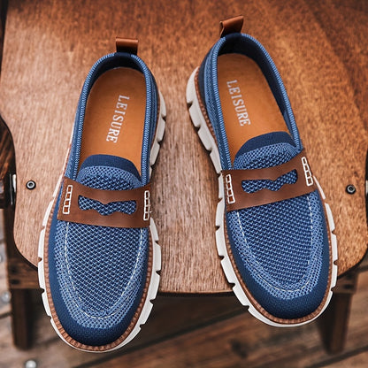 GentleWalk™ – Atmungsaktive Slip-On Loafer für Herren