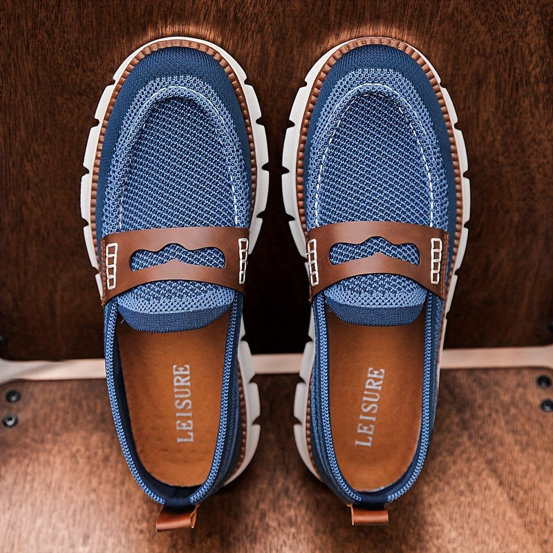 GentleWalk™ – Atmungsaktive Slip-On Loafer für Herren