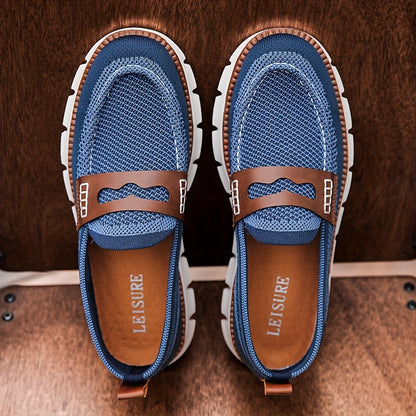 GentleWalk™ – Atmungsaktive Slip-On Loafer für Herren