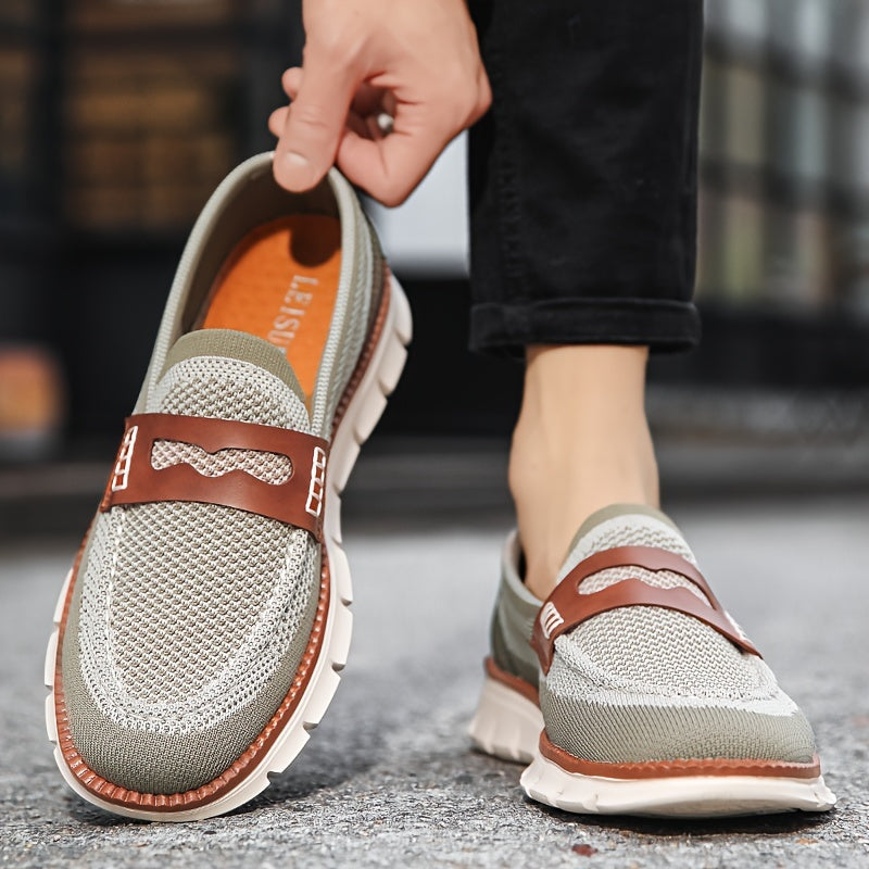 GentleWalk™ – Atmungsaktive Slip-On Loafer für Herren