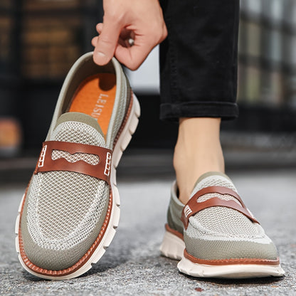 GentleWalk™ – Atmungsaktive Slip-On Loafer für Herren