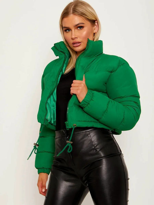 Elarova |  Gepolsterte schmale Jacke für Damen