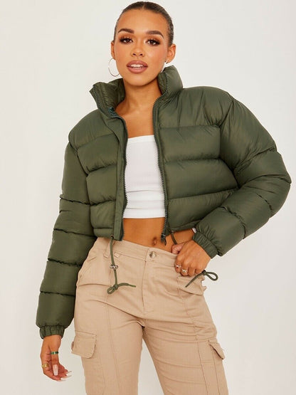 Elarova |  Gepolsterte schmale Jacke für Damen