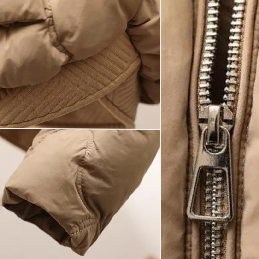Elarova |  Gesteppte Jacke mit Muster für Damen