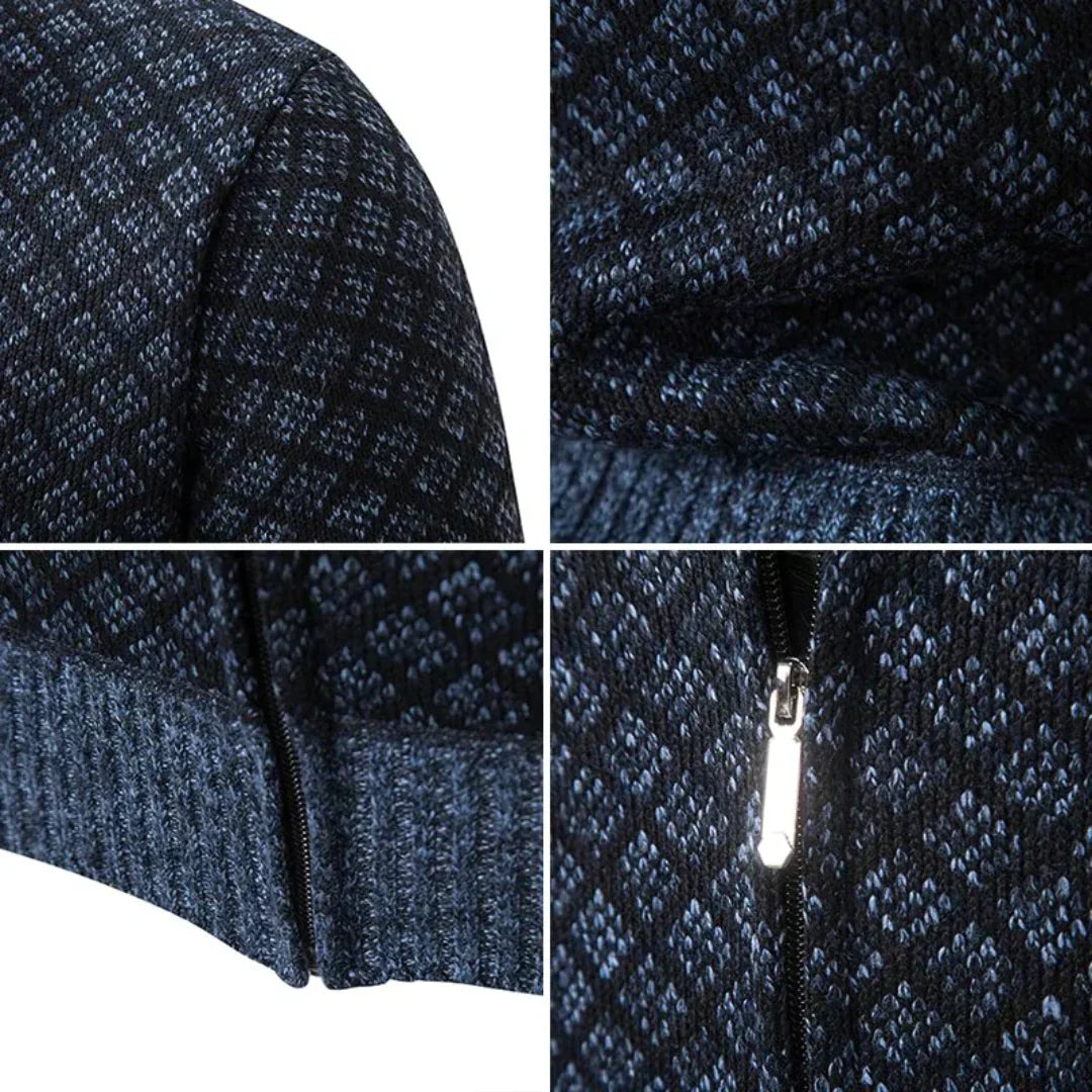 Gestrickter Jacquard-Pullover