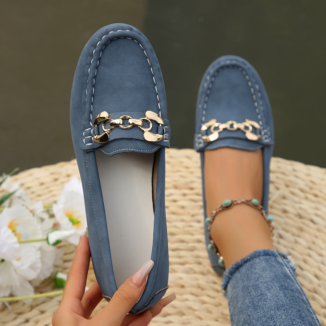 Glamora™ – Elegante Damen Glitzer Ballerinas mit Komfort Sohle