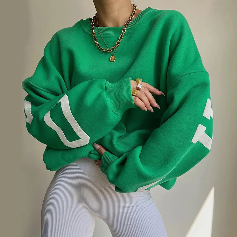Große Chandra Sweatshirts