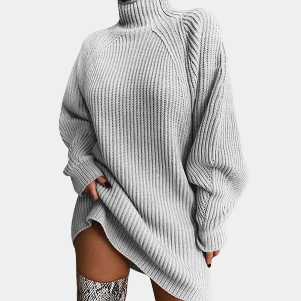 Großer, modischer Strickpullover für Damen