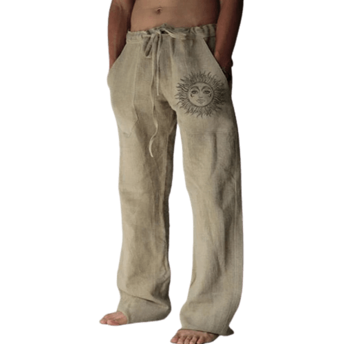 Leichte Leinenhose Sommer Herren Bequem