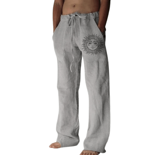 Leichte Leinenhose Sommer Herren Bequem