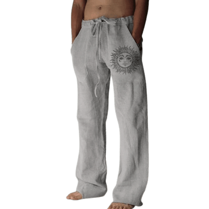 Leichte Leinenhose Sommer Herren Bequem