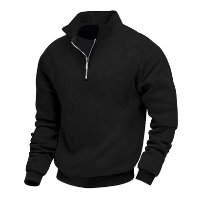 Halb-Zip Strickpullover für Herren