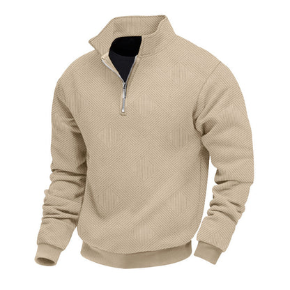 Halb-Zip Strickpullover für Herren