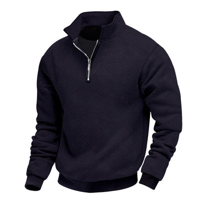 Halb-Zip Strickpullover für Herren