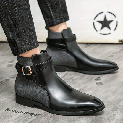 Handgefertigte Herren Leder Stiefel