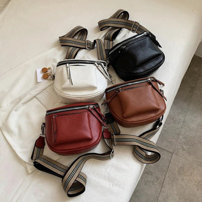 Handliche Schultertasche - praktische Crossbody-Tasche für unterwegs