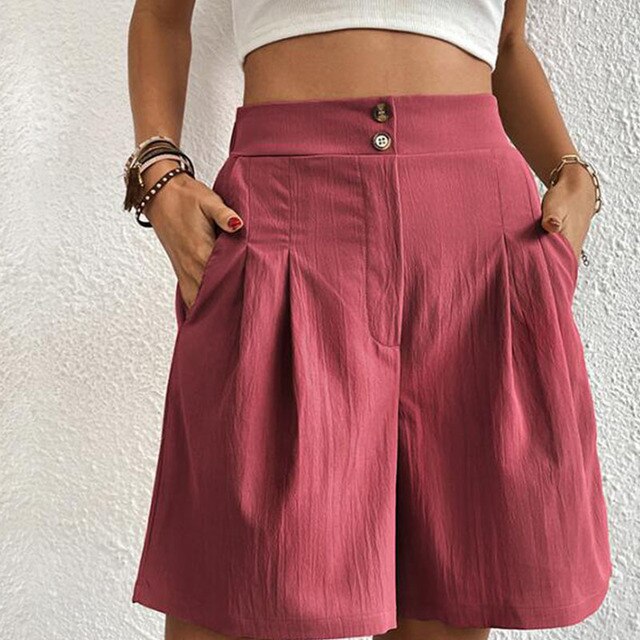 Hannah Shorts mit Doppelknopfleiste