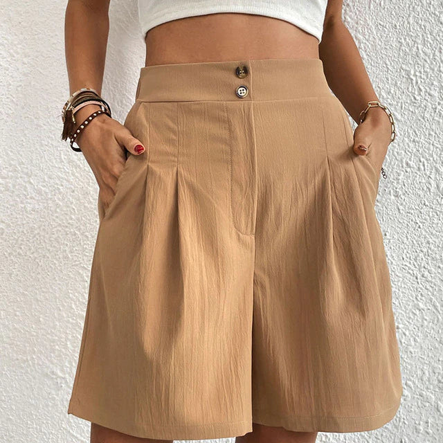 Hannah Shorts mit Doppelknopfleiste