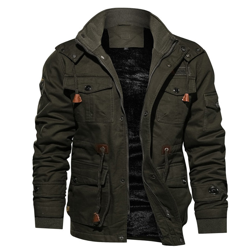 Herren Winterjacke Bequem Warm Isoliert - Elarova