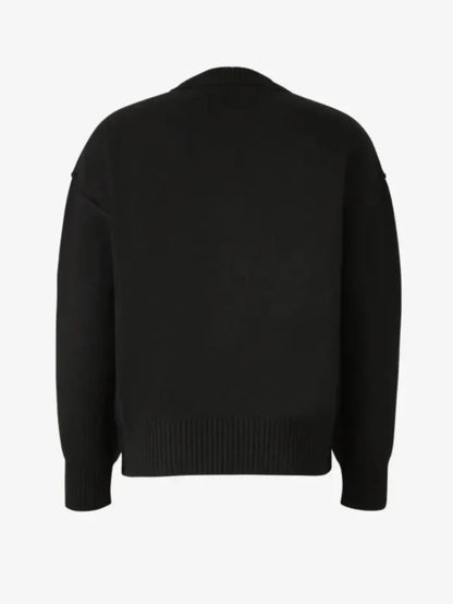 HeartLuxe™ – Exklusiver Unisex-Pullover mit Herzstickerei