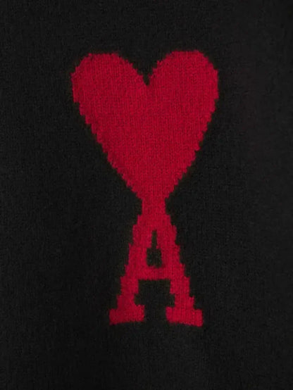 HeartLuxe™ – Exklusiver Unisex-Pullover mit Herzstickerei