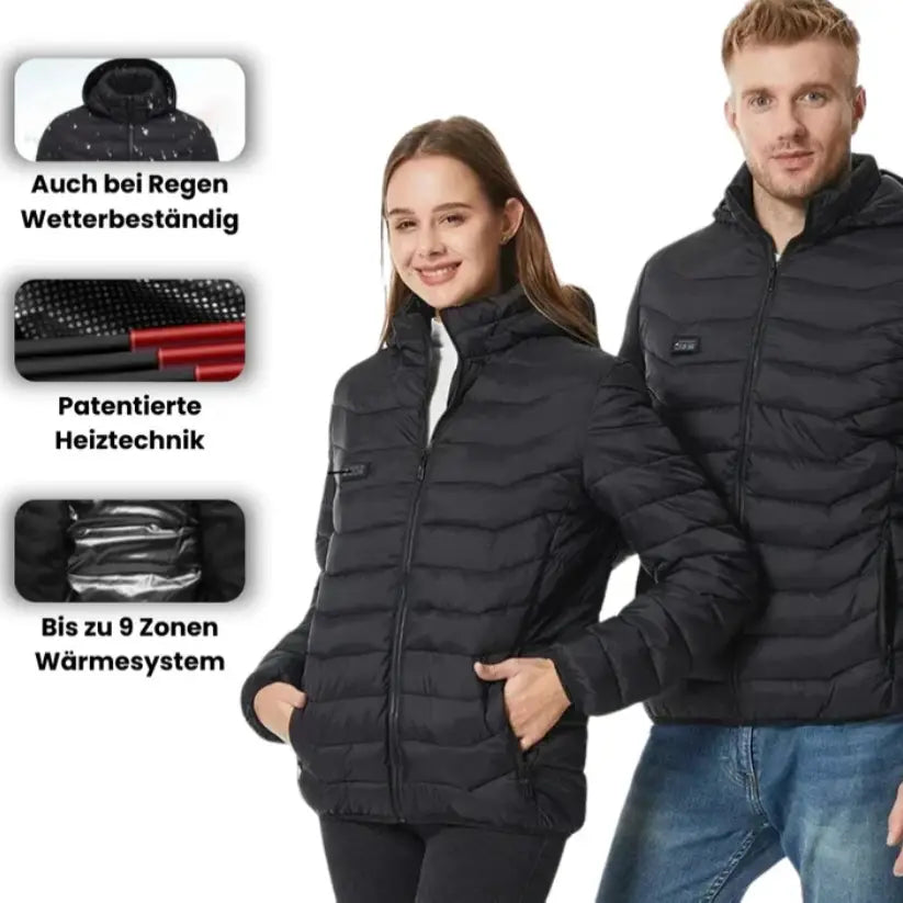 HeatGuard™ Beheizbare Jacke – Maximaler Komfort bei Eiseskälte!