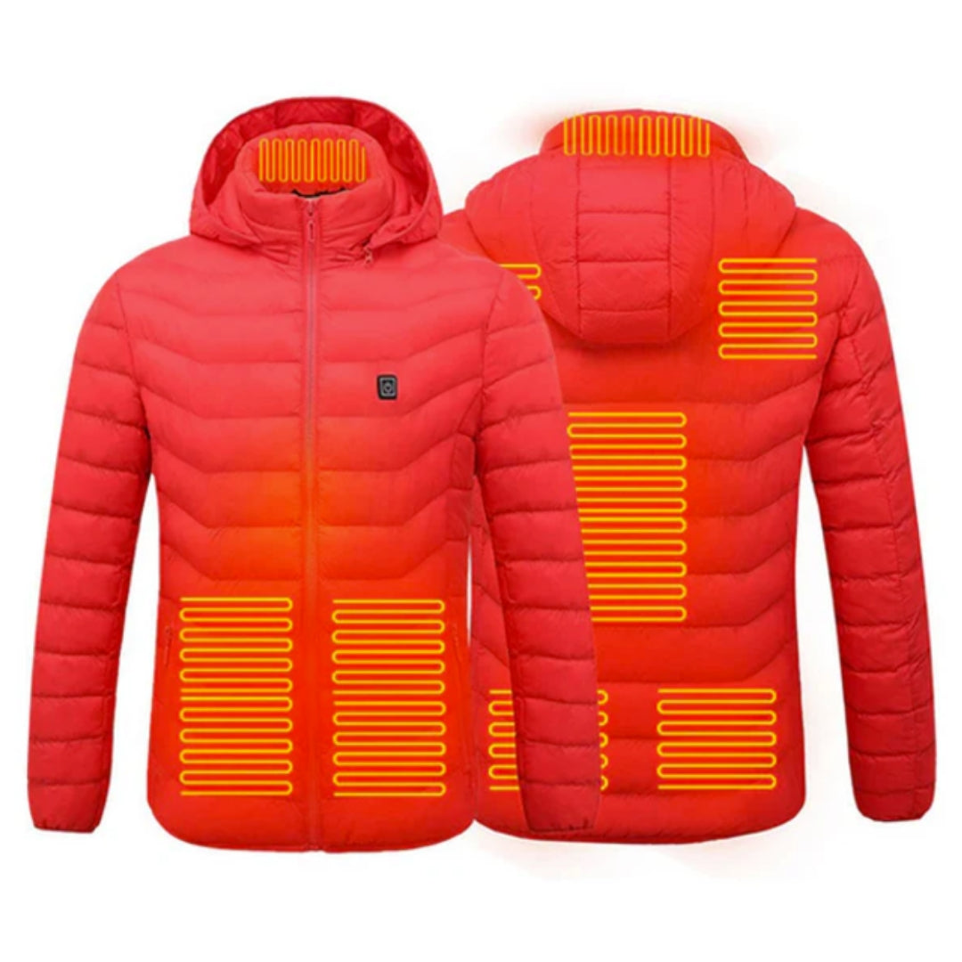HeatGuard™ Beheizbare Jacke – Maximaler Komfort bei Eiseskälte!