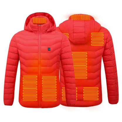 HeatGuard™ Beheizbare Jacke – Maximaler Komfort bei Eiseskälte!