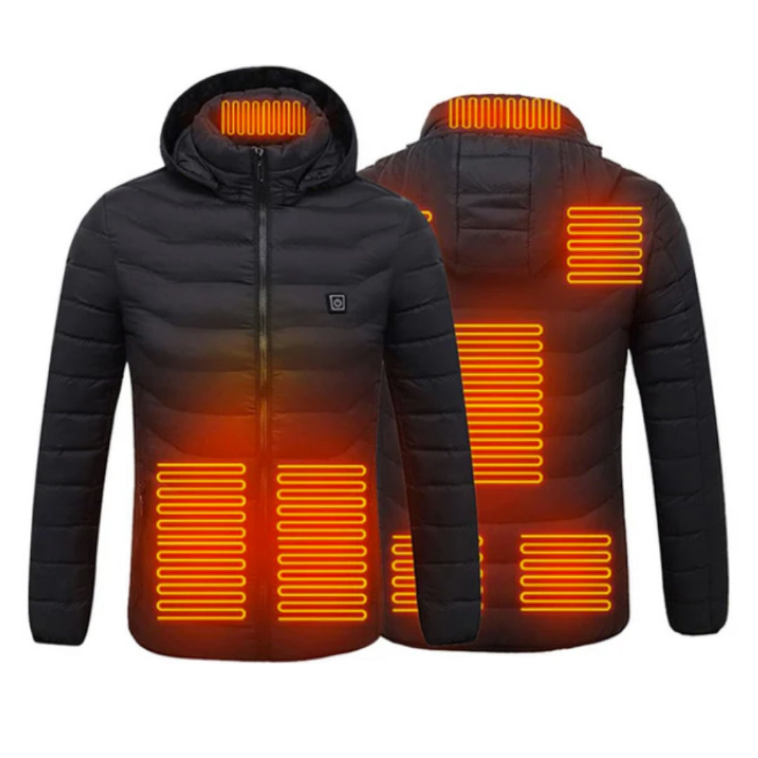 HeatGuard™ Beheizbare Jacke – Maximaler Komfort bei Eiseskälte!