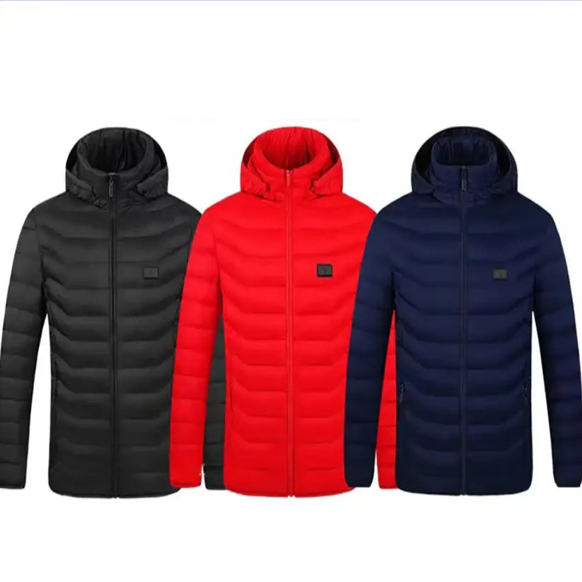 HeatGuard™ Beheizbare Jacke – Maximaler Komfort bei Eiseskälte!