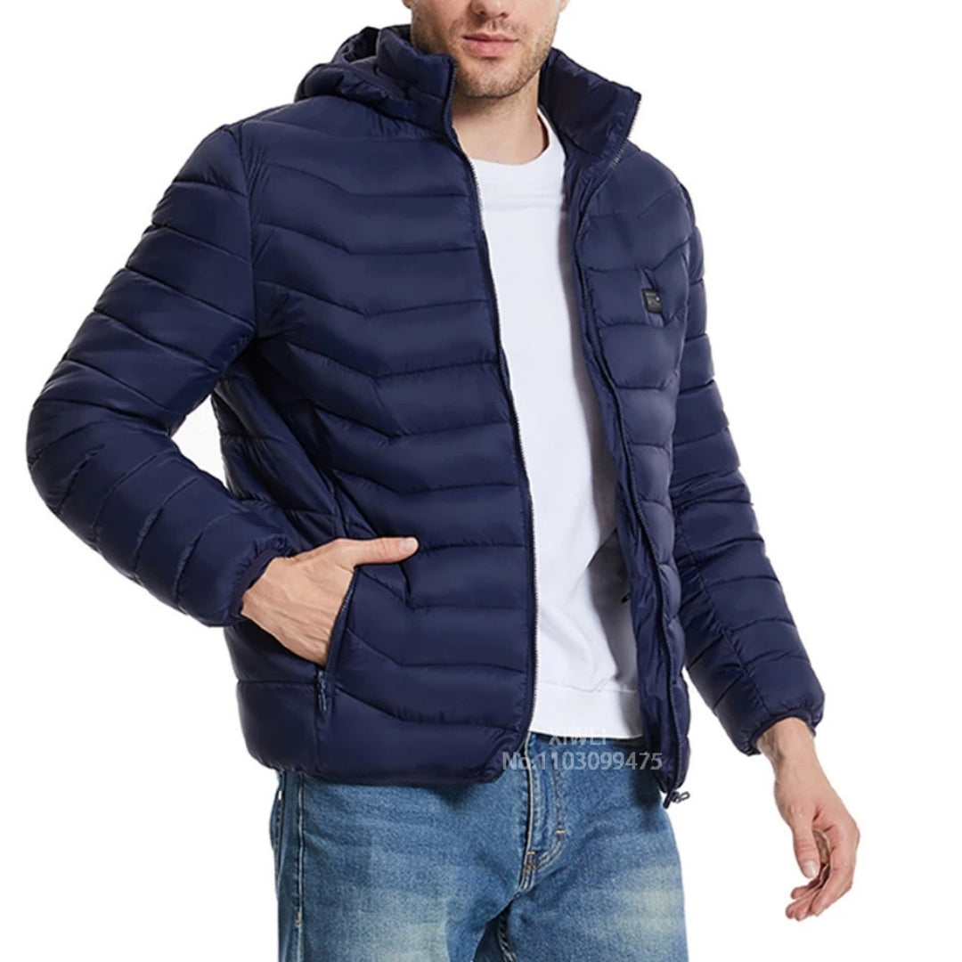 HeatGuard™ Beheizbare Jacke – Maximaler Komfort bei Eiseskälte!