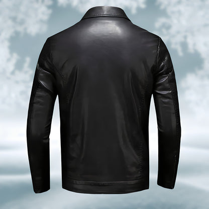 Stilvolle und Bequeme Schwarze jacke für Männer