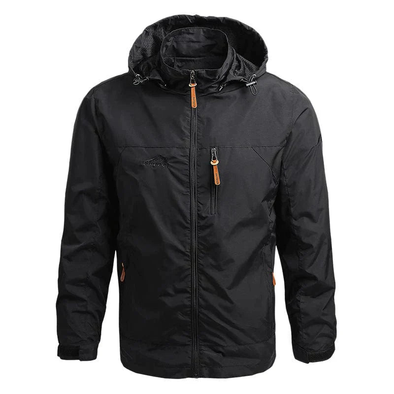 Stilvolle und bequeme wasserdichte Winterjacke mit Kapuze für Männer