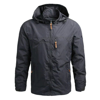 Stilvolle und bequeme wasserdichte Winterjacke mit Kapuze für Männer