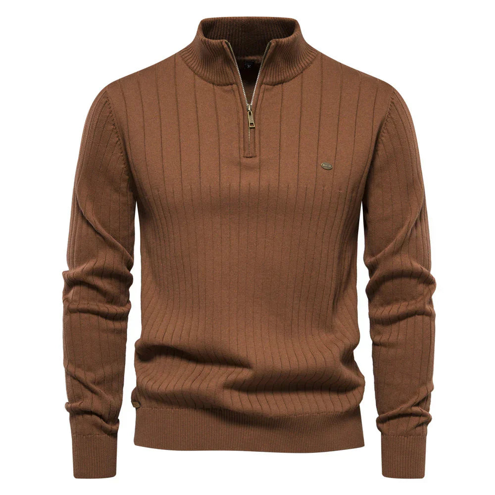 Herbst-Pullover mit Reißverschluss für Herren von Aiopeson
