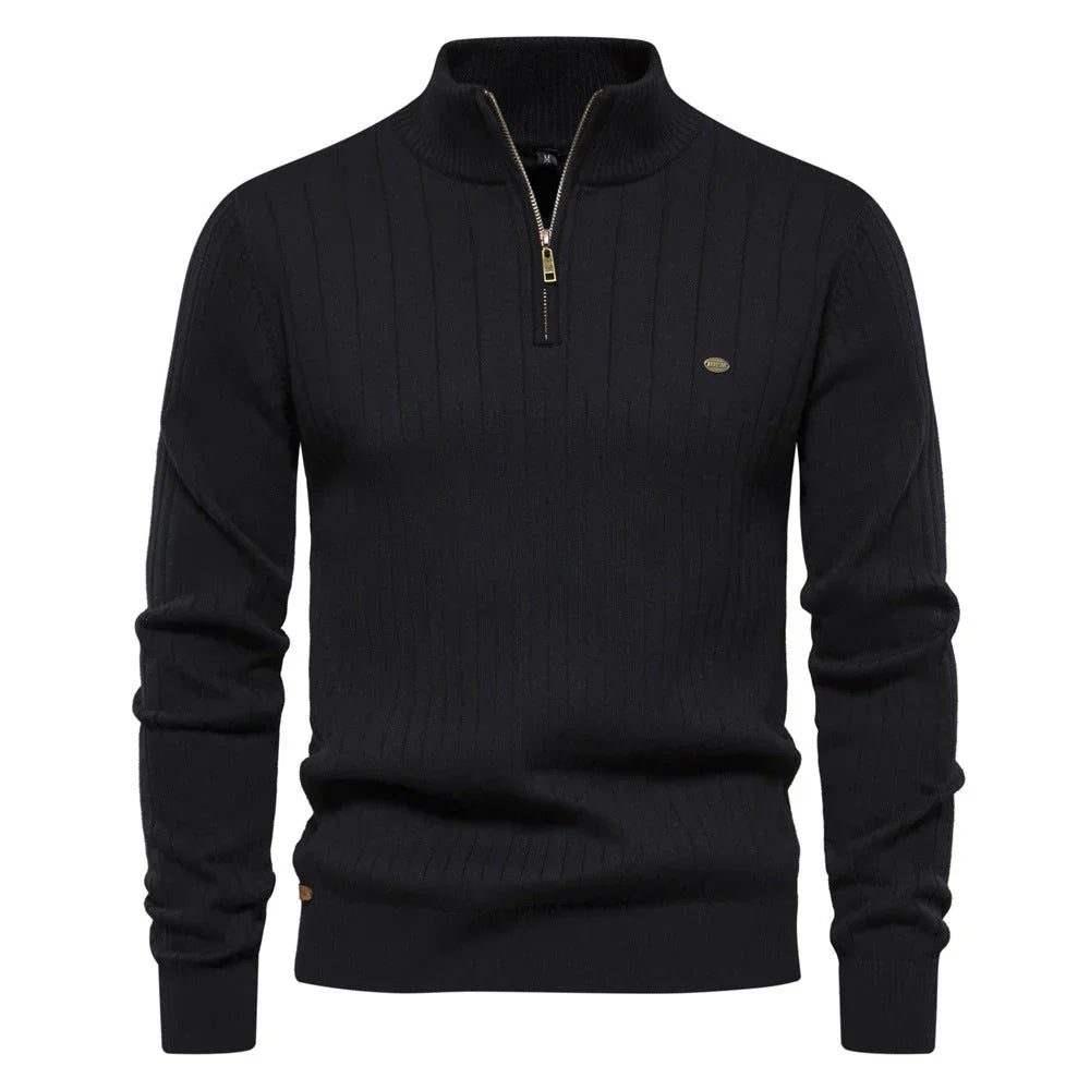 Herbst-Pullover mit Reißverschluss für Herren von Aiopeson