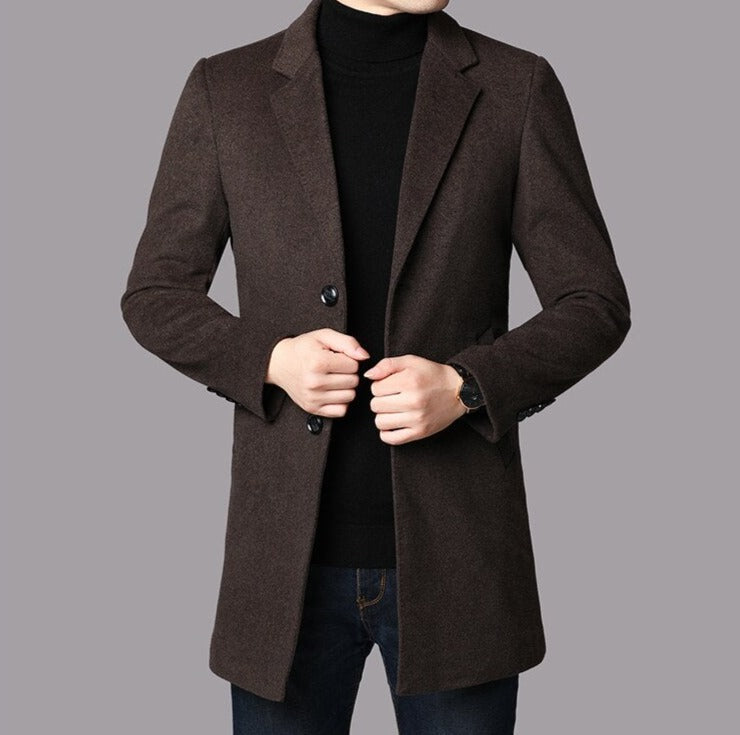 Herren-Business-Mantel Markus - elegant