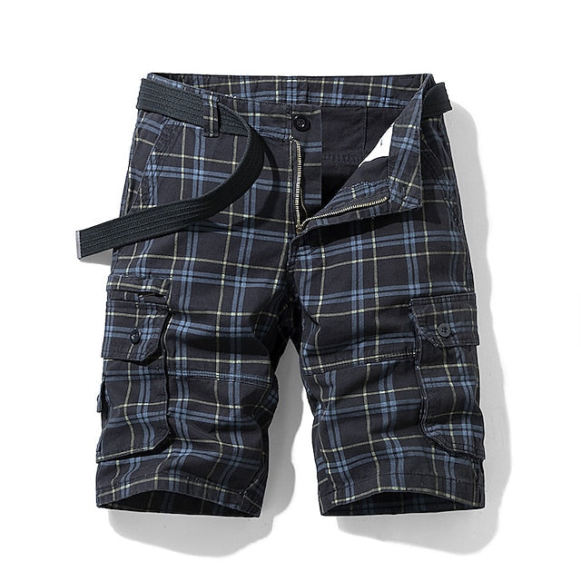 Herren Cargo Shorts kariert - Hartmut