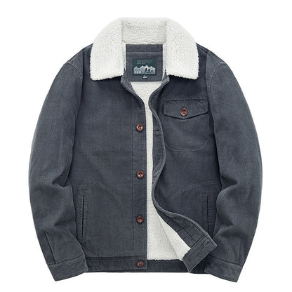 Elarova |  Herren-Cordjacke im Retro-Stil von Winston