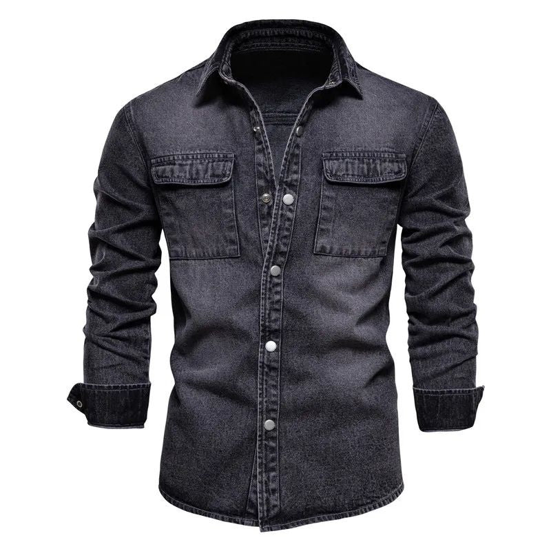 Herren-Denimjacke Alban - warm gefüttert