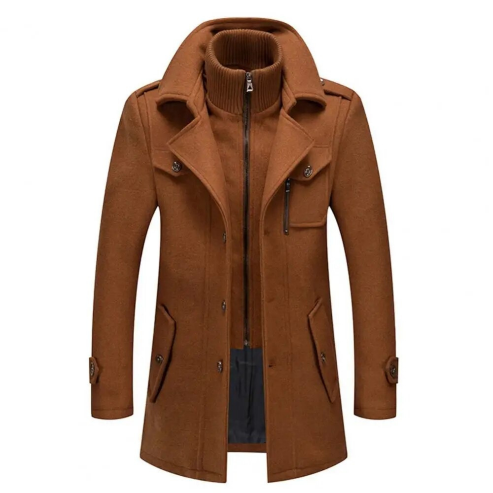 Herren-Doppelkragenjacke Grayson im modernen Stil
