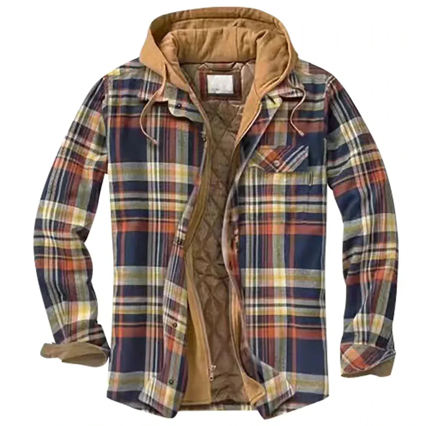 Herren-Flanell Winterjacke Marcel