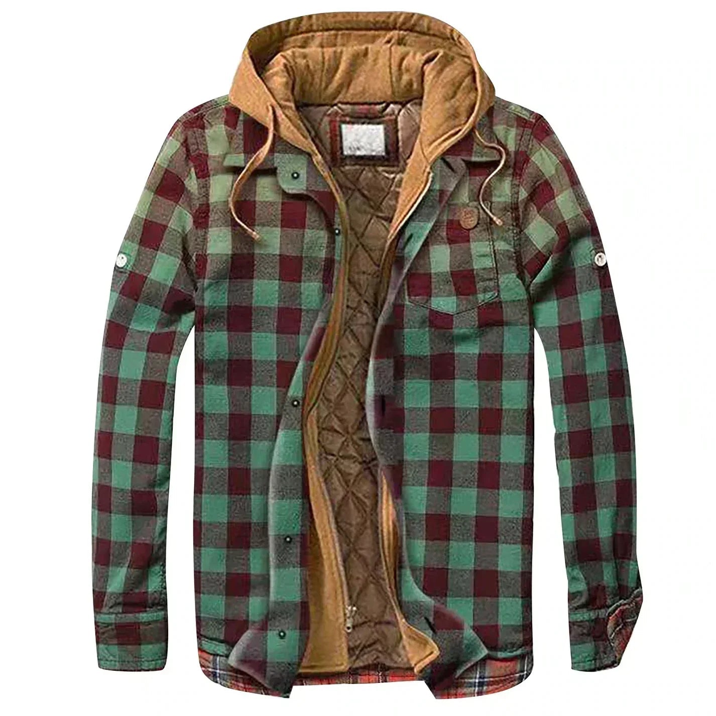 Herren-Flanell Winterjacke Marcel